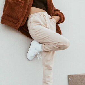 Beige Princess Polly Jogger Sweatpants Size 6
